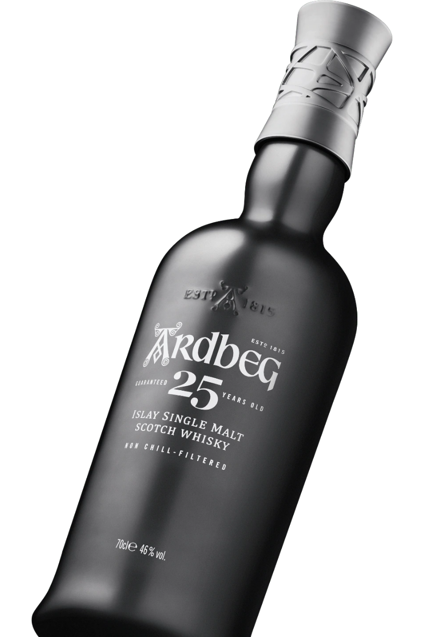 botella ardbeg 25 years old​