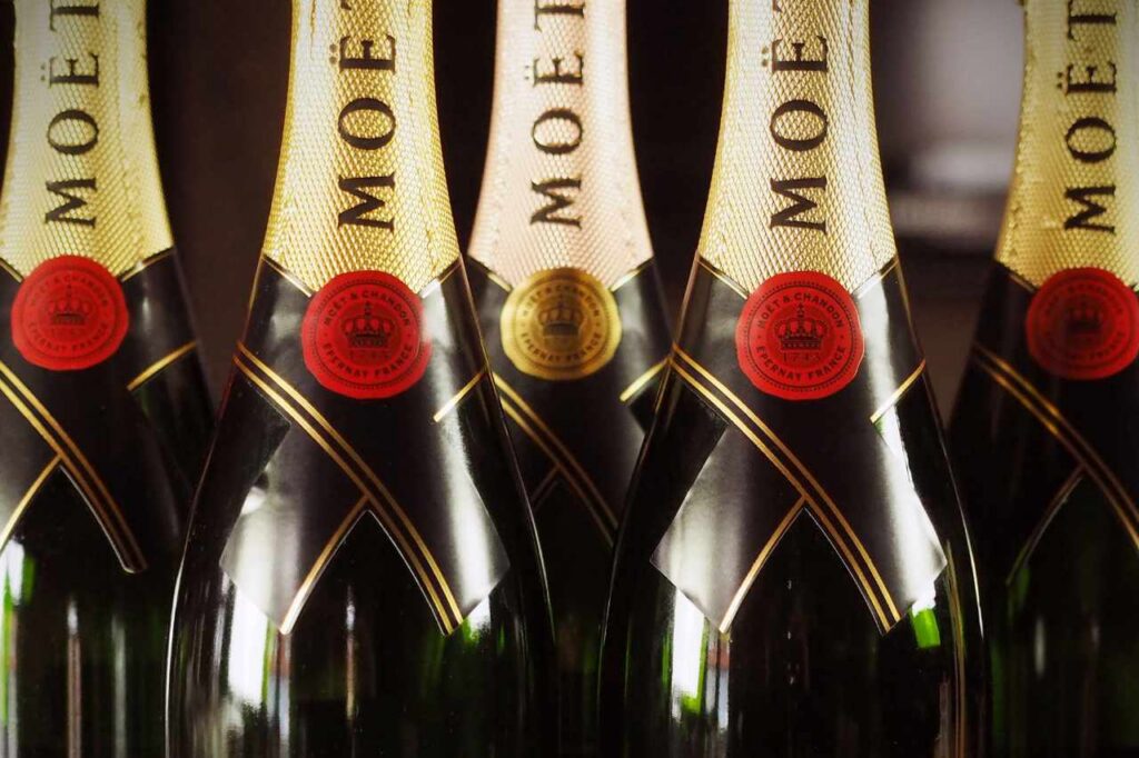 ¿Cuál es el mejor moët? botellas champagne moët brut imperial