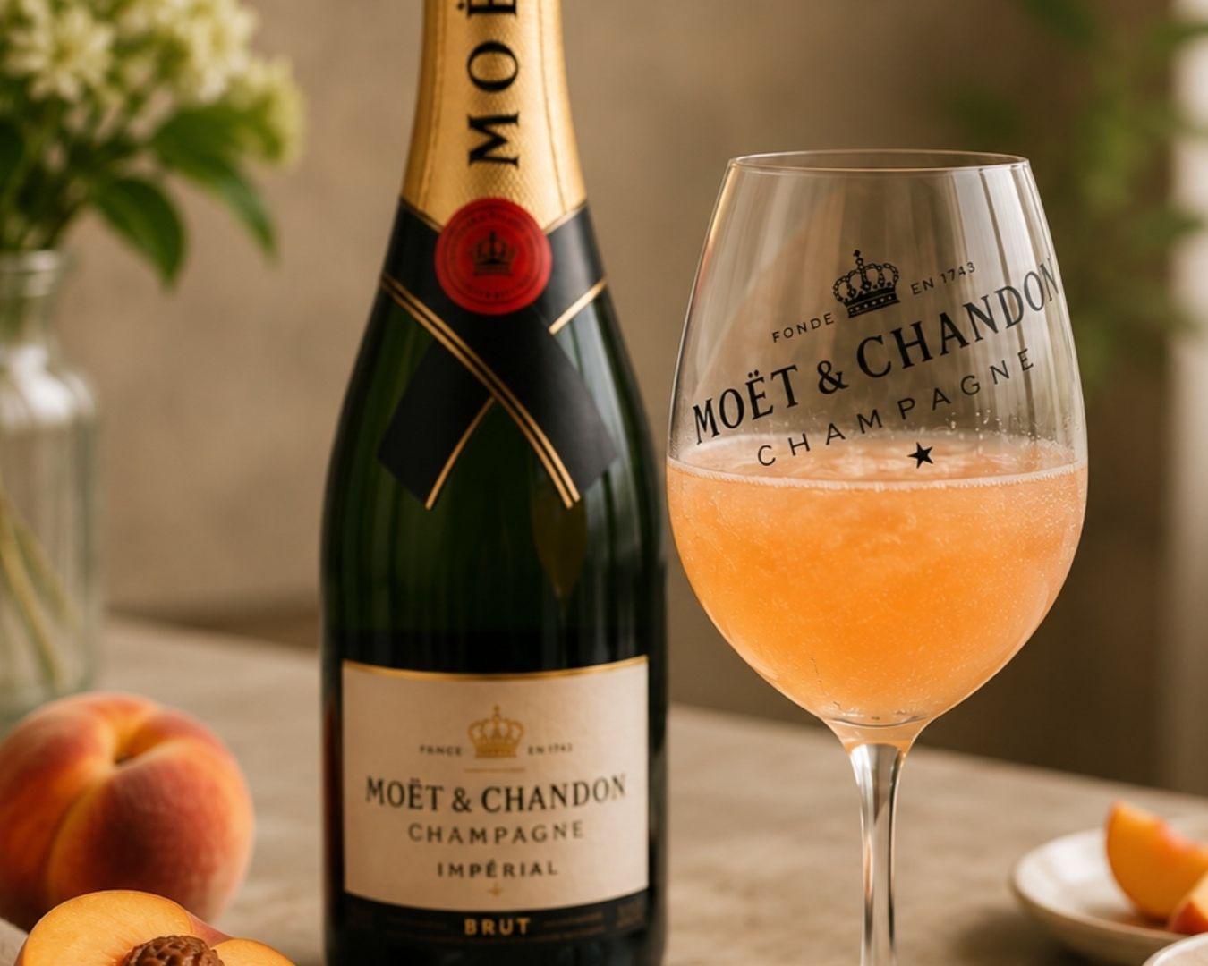 cócteles con champagne moet brut imperial cócteles con champagne moet brut imperial
