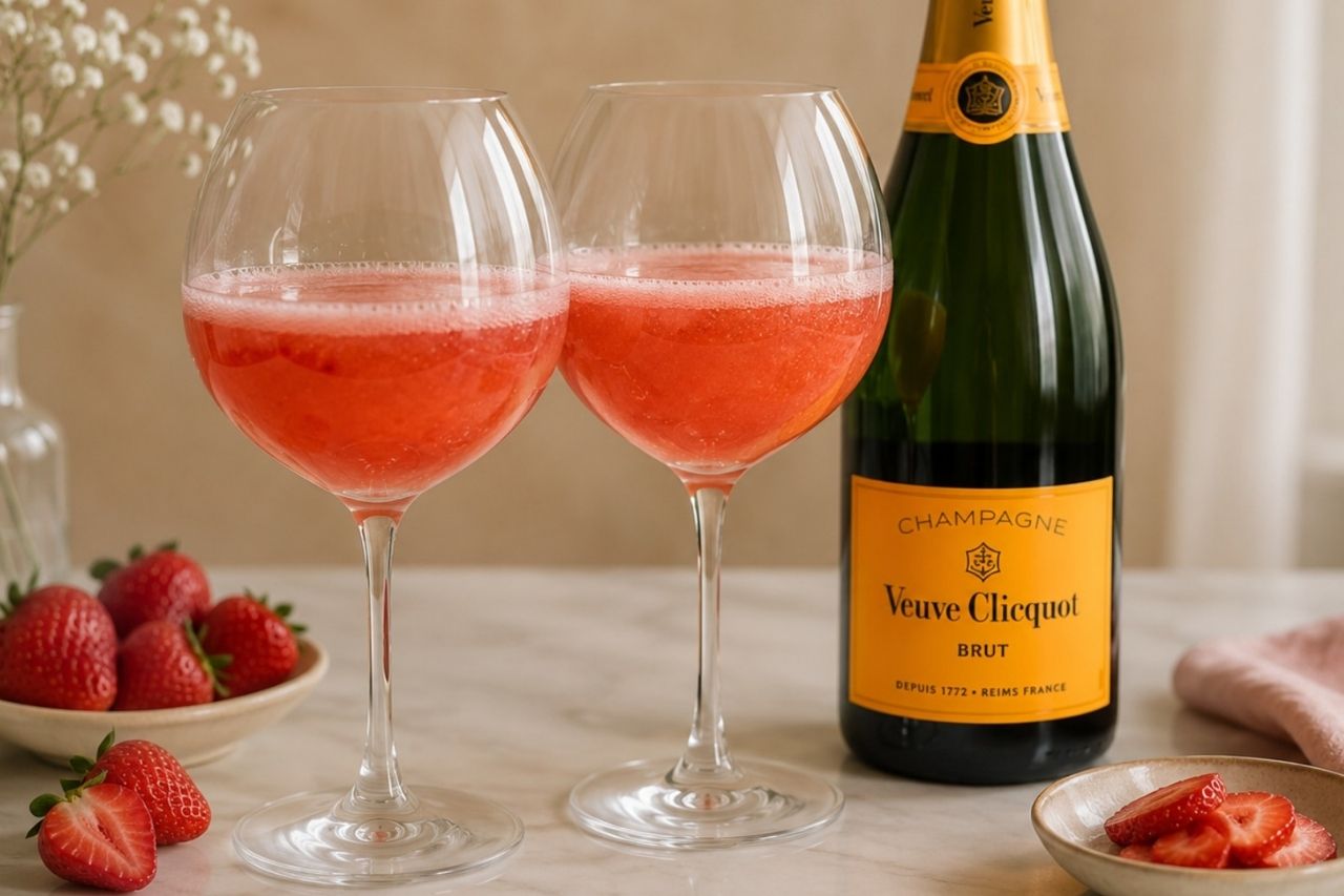cócteles con champagne veuve clicquot yellow label cócteles con champagne veuve clicquot yellow label