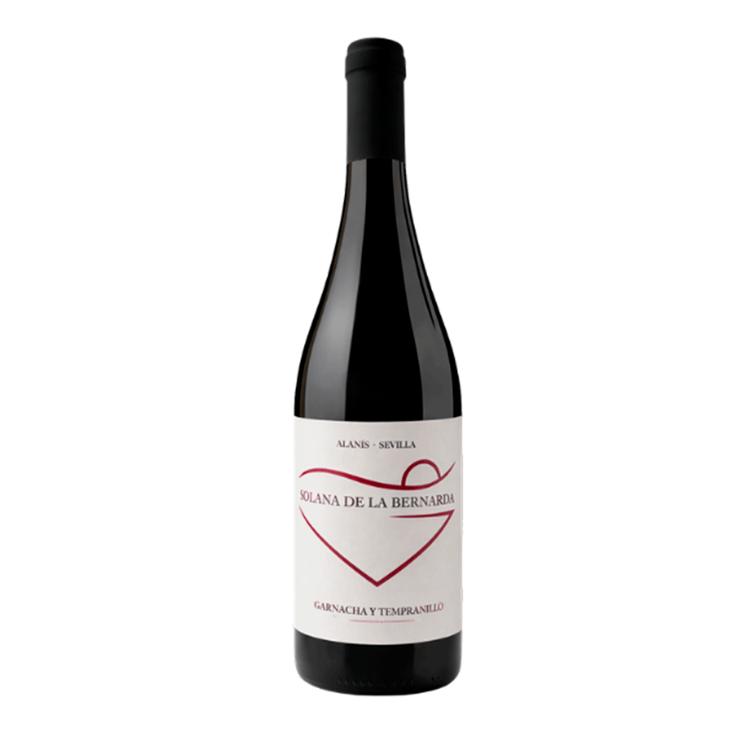 tinto garnacha y tempranillo bodega solana de la bernarda